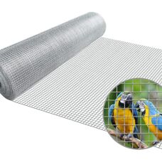 SUINGA Rete metallica zincata 1x5m - Recinto per animali