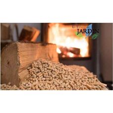 Suinga 75 Kg Pellet di legno naturale - Riscaldamento - 5 Sacchi da 15 Kg