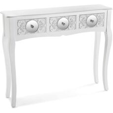 VERSA Indra Witte Console Tafel - Entree- of Halmeubel