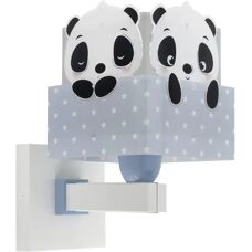 Lámpara de Pared Panda Azul de Dalber - Decoración infantil