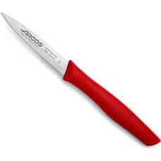 Arcos Nova rostfritt stål skalkniv - 8,5 cm - Röd