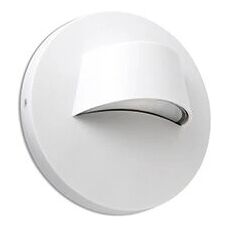 Luce da Parete Esterna Faro Brow - IP44, Bianco, 12cm