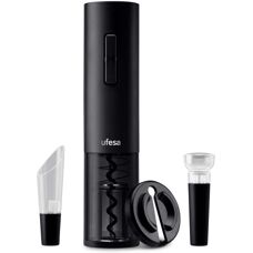 Ufesa 73205470 sacacorchos eléctrico - Negro
