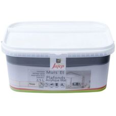 JAFEP - Pittura murale e soffitto - Taupe - 2,5L - Paint