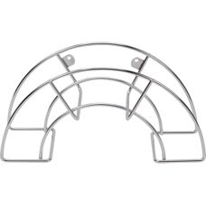 Sauvic Roestvrij Stalen Tuinslanghouder - 25m 1/2"