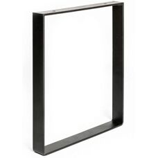 Pattes de Meuble en Acier REI - 38,5cm - Noir Porous - Style Industriel - 1 - Publicité