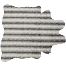 Fijalo Meti - 160x150cm Grijs Wit Polyester Tapijt