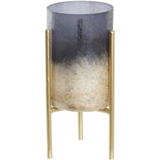 DKD Home Decor Candleholder - Aged Finish - 10x10x23cm