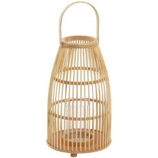 DKD Home Decor Kristall bambus ljusstake - Stadig stil