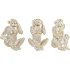 ESPRIT Gouden Aap Tropisch Decoratieve Figuren Set 3