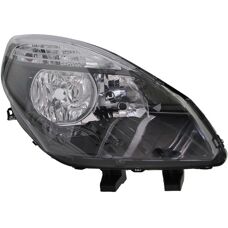 DEPO Right Headlight - Halogen, Black Interior, ECE Tested