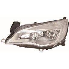 Alkar H7/H7 W21/5W Chrome Venstre Forlygter - Hovedlygte