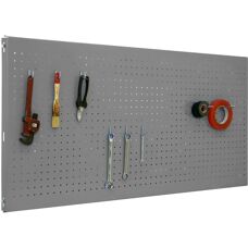 Simonrack Werkzeugplatte - 1500x400mm, 8 Haken, Grau