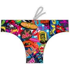 Turbo Maillot multicolore XL - Water-polo et Natation - Publicité
