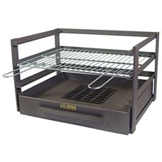 IMEX EL ZORRO Modello 71476 Griglia rivestita di zinco con cassetto - Barbecue