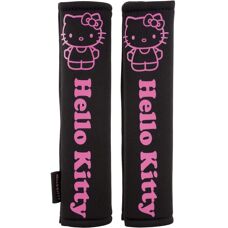 BigBuy Hello Kitty Säkerhetsbälteskuddar - Svart