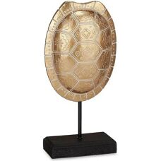 Gift Decor Tartaruga Dorata PoliResina - Figura Decorativa