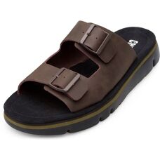 Sandali in Pelle Marrone Caterpillar - Sandali