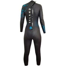 Seland Long Sleeve Neoprene Wetsuit - Triathlon - Black M