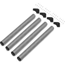 Emuca Patas de mesa ajustables de 60mm - Tipo de mesa