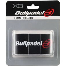 Bullpadel Rahmenprotektor Packung mit 3 Schwarz