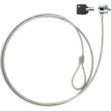 TooQ TQCLKC0025 Sicherheitsschloss - Laptop, 1,5m, Silber