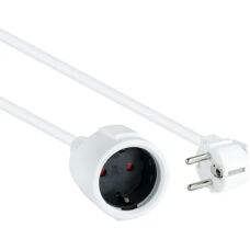 Nanocable 10.22.0603-W Cordon d’extension - 3m, Blanc