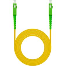 Nanocable 10.20.0010 Cabo de fibra ótica amarelo 10m - Cabo de fibra óptica