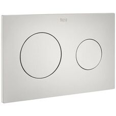 ROCA - PL10 DUAL ONE - Perla - mate - placa de accionamiento