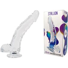 Alive Modell 22cm - Valósághű átlátszó szexjáték