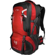 Sac à dos étanche OCIODUAL 60L avec sangles de sécurité - Publicité