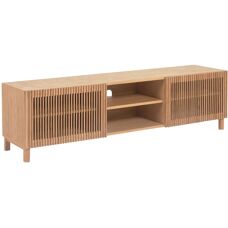 Kave Home Beyla Eike TV-benk - Rustikk Stil - 180x49,5 cm