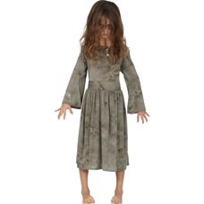 Déguisement de Fantôme Gris pour Filles - 10-12 Ans