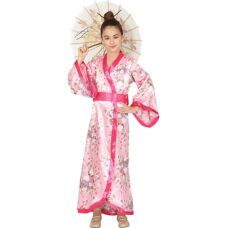 Guirca Kimono Kostuum voor meisjes - 7-9 jaar - Kostuum