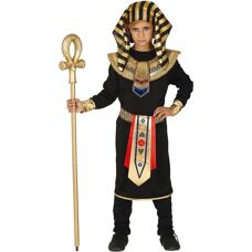 Fiestas Guirca - Costume de Tut Amun Pharaon Enfant - Blanc-Or - Costumes - Publicité