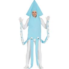 Mi Otro Yo Disfraz de Calamar Azul para Adultos - Disfraces