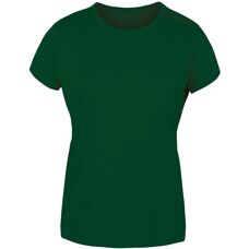 Camiseta de Montaña Verde para Mujer JOLUVI Algodón Peinado