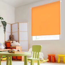 BLINDECOR L100 - Oranžová průhledná roleta - 120x175cm