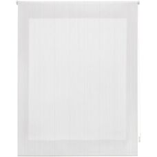 Store Enrollable Premium Rayures Grises - Blindecor