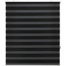 Tenda a rullo Blindecor - 150x180 - Nero - Notte e Giorno