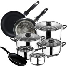 Juego de Cocina San Ignacio - 8 Piezas Acero Inoxidable