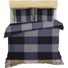 Wellhome - Set copripiumino + 2 federe - Set di biancheria