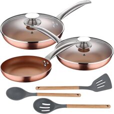 San Ignacio Aluminium 3-Pan Kookset - Inductie Geschikt