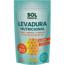 Lievito nutrizionale con vitamina B12 - Sol Natural - 150 g