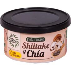 Paté vegano di shiitake e chia Sol Natural - Biologico 100g