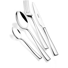 Monix M190974 Szary Metalowy Zestaw Sztućców - Cutlery Set