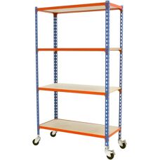 Maderclick Mobile Plus 4/300 1500 - Scaffale in metallo