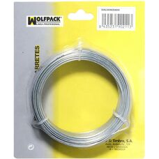 Wolfpack 01010080 fio galvanizado - 0,70mm, bobina 100m - fio