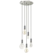 Exo Lighting - 717f-G05x1a-32 - Cromo - Lámpara colgante
