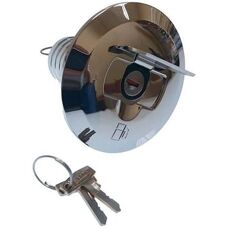 Goldenship 38 mm Fuel Deck Fill Plate with Waterproof Lock